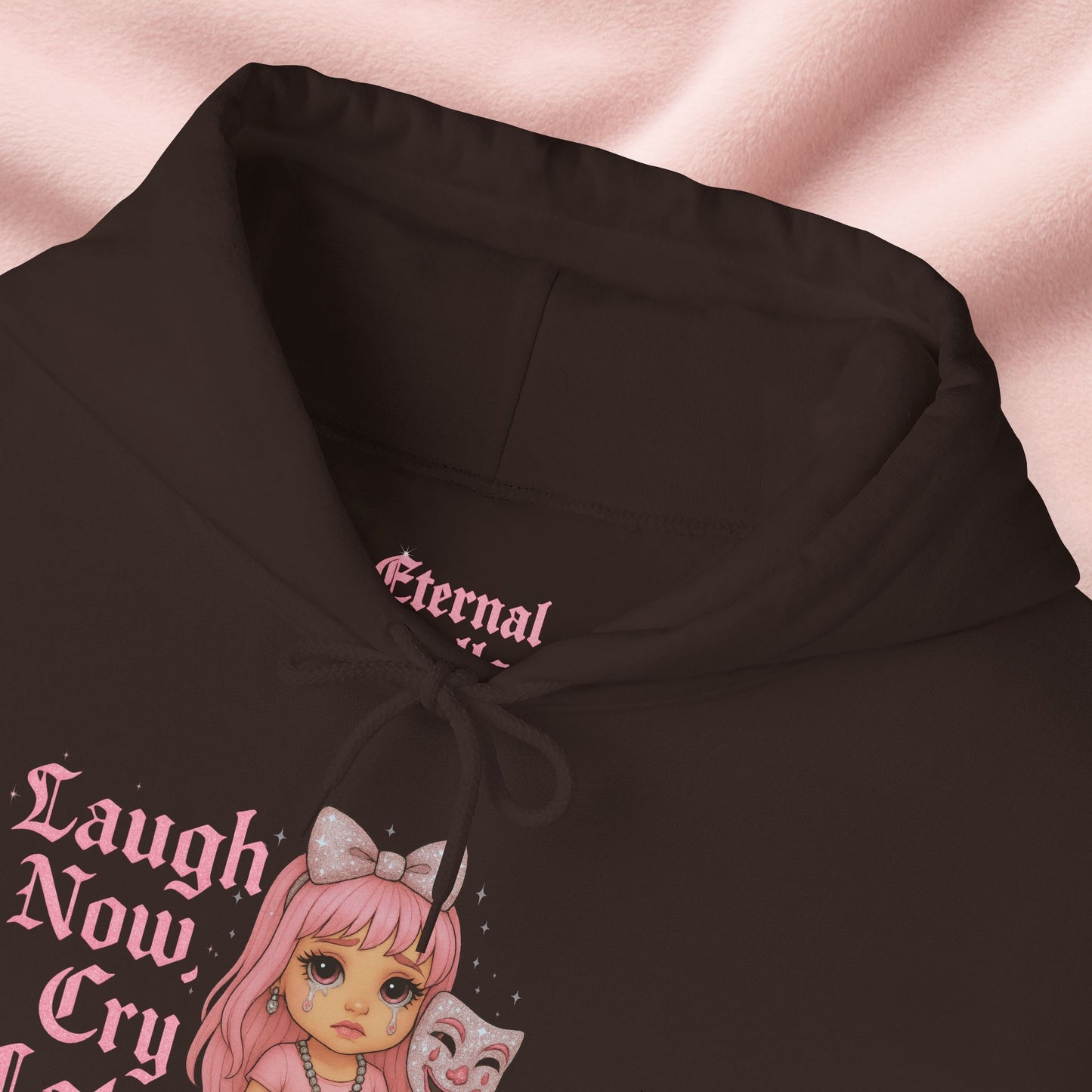 Laugh Now Cry Later Doll Hoodie