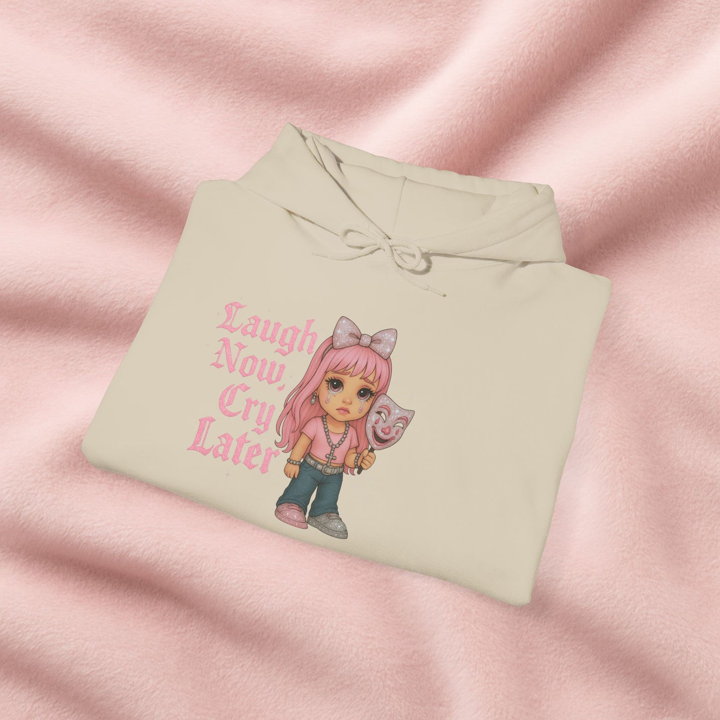 Laugh Now Cry Later Doll Hoodie