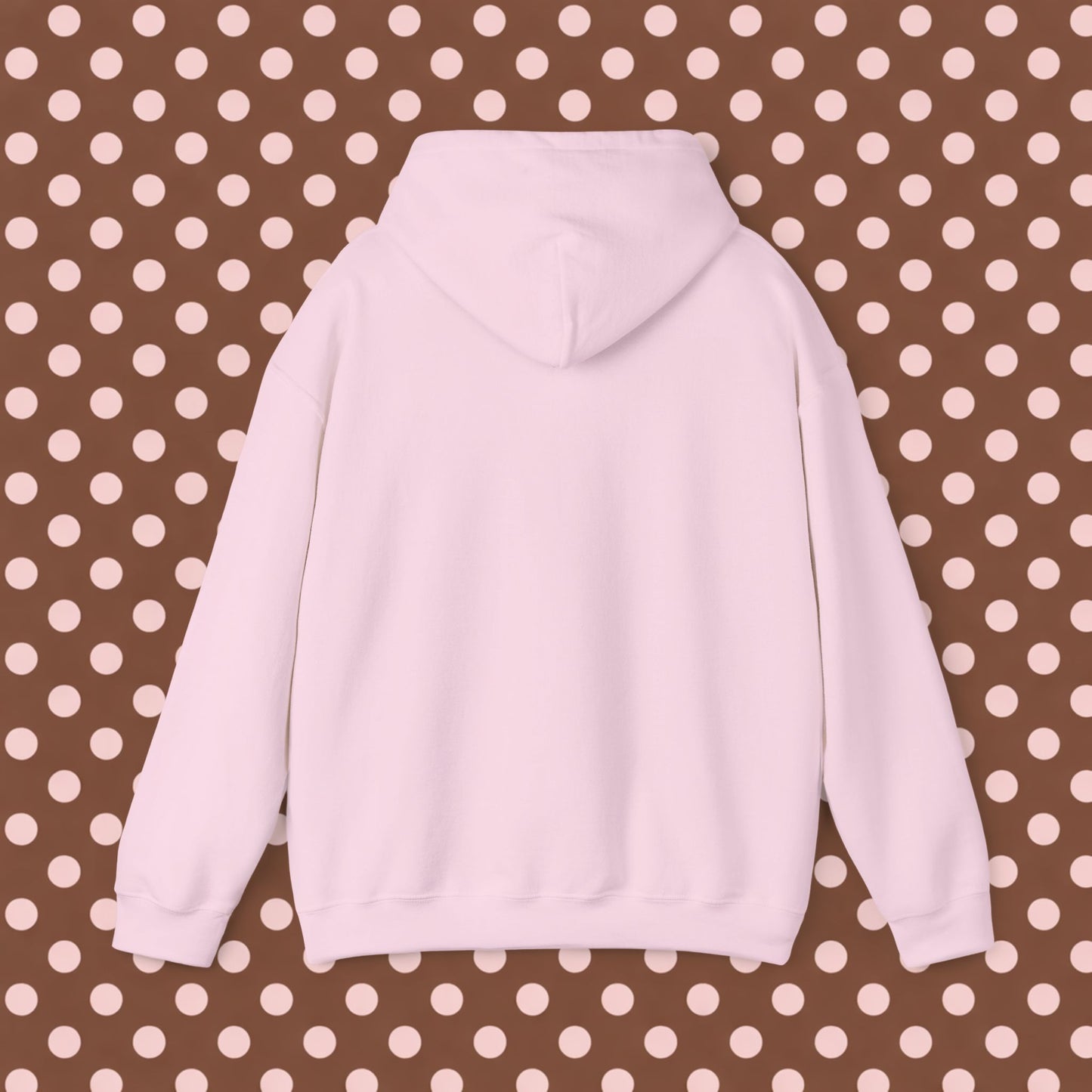 Chocolate & Cream Polka Dot Psalm 46:5 Essential Hoodie – Neapolitan Café
