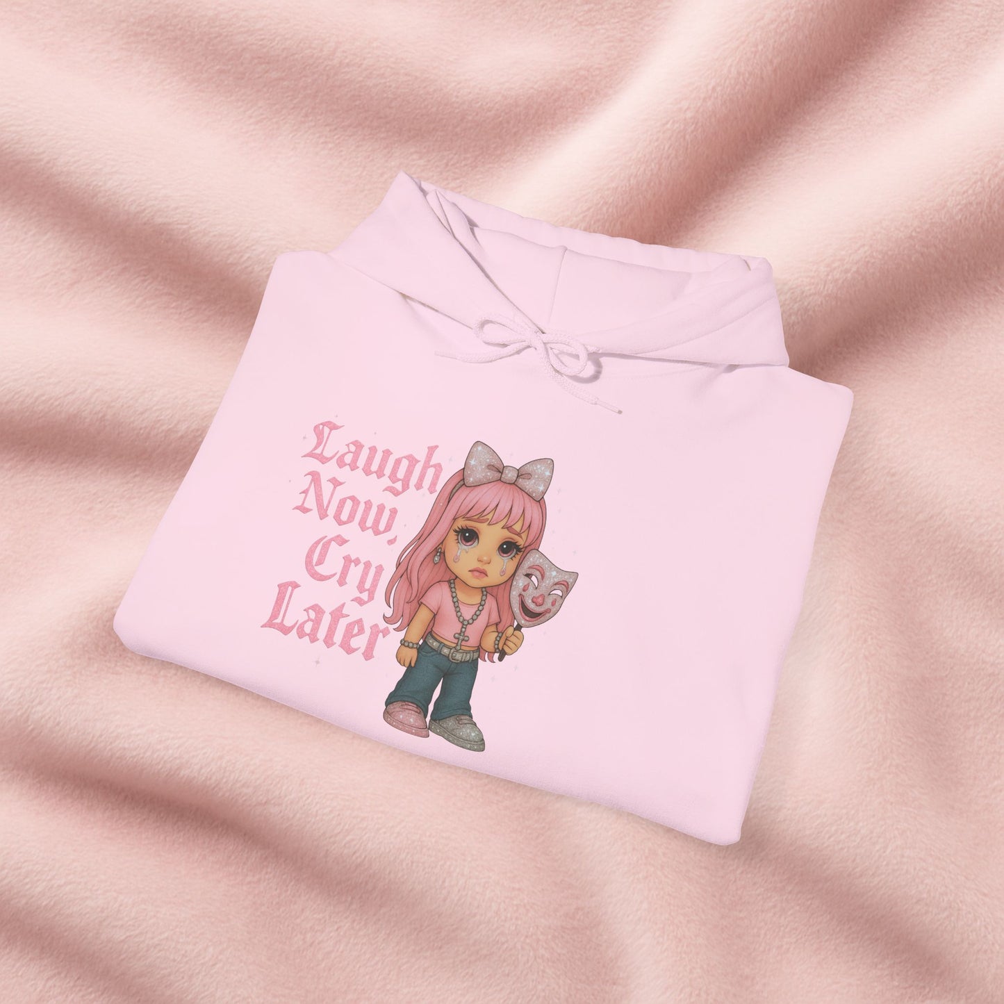 Laugh Now Cry Later Doll Hoodie