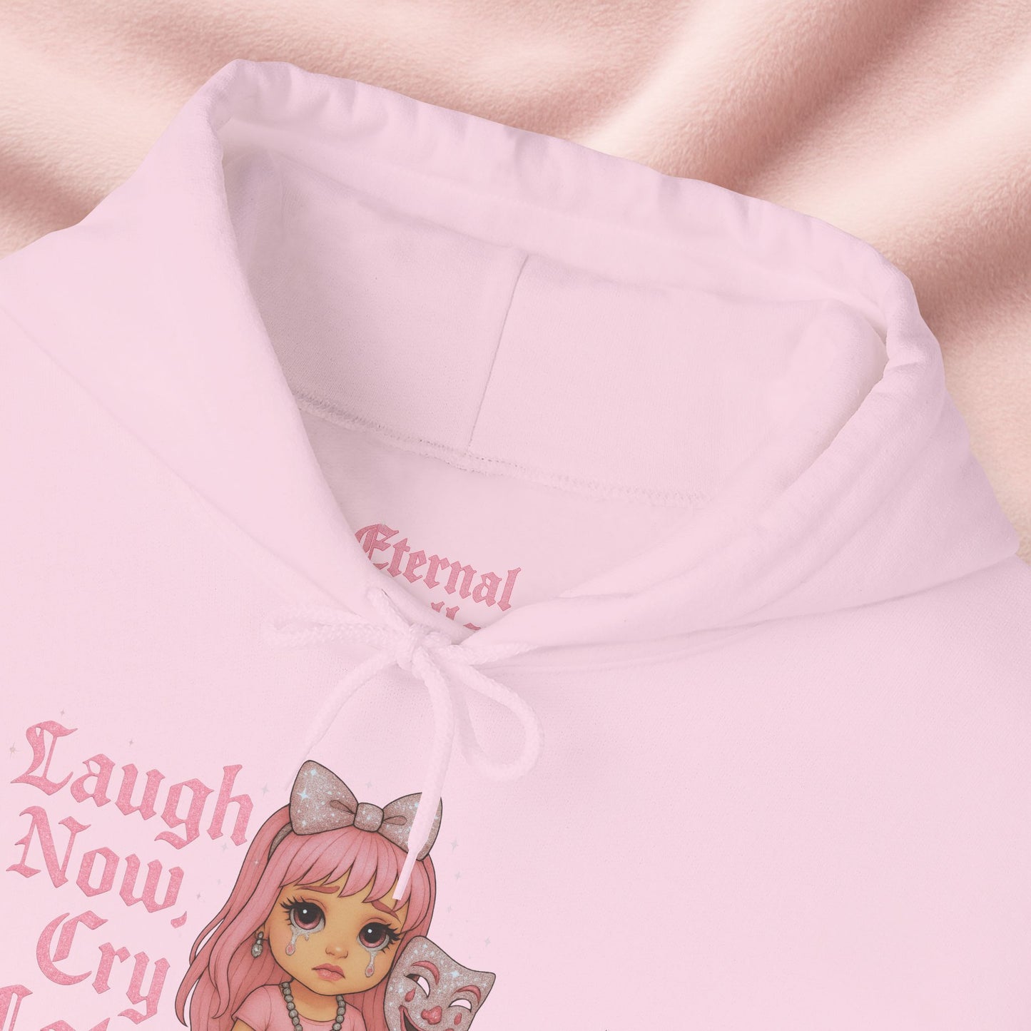 Laugh Now Cry Later Doll Hoodie