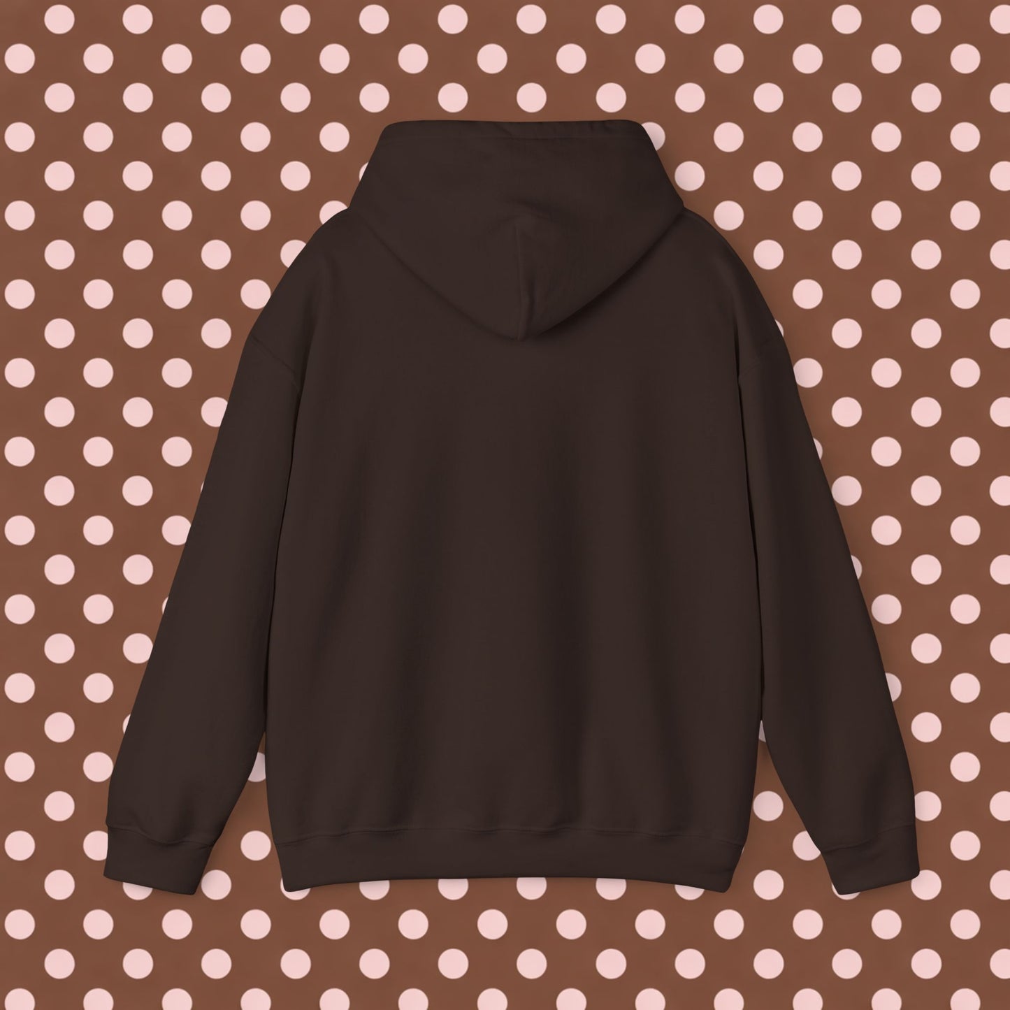 Chocolate & Cream Polka Dot Psalm 46:5 Essential Hoodie – Neapolitan Café