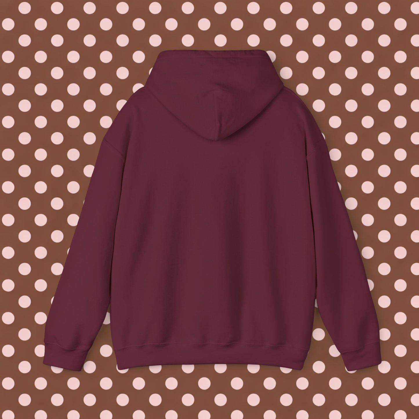 Chocolate & Cream Polka Dot Psalm 46:5 Essential Hoodie – Neapolitan Café