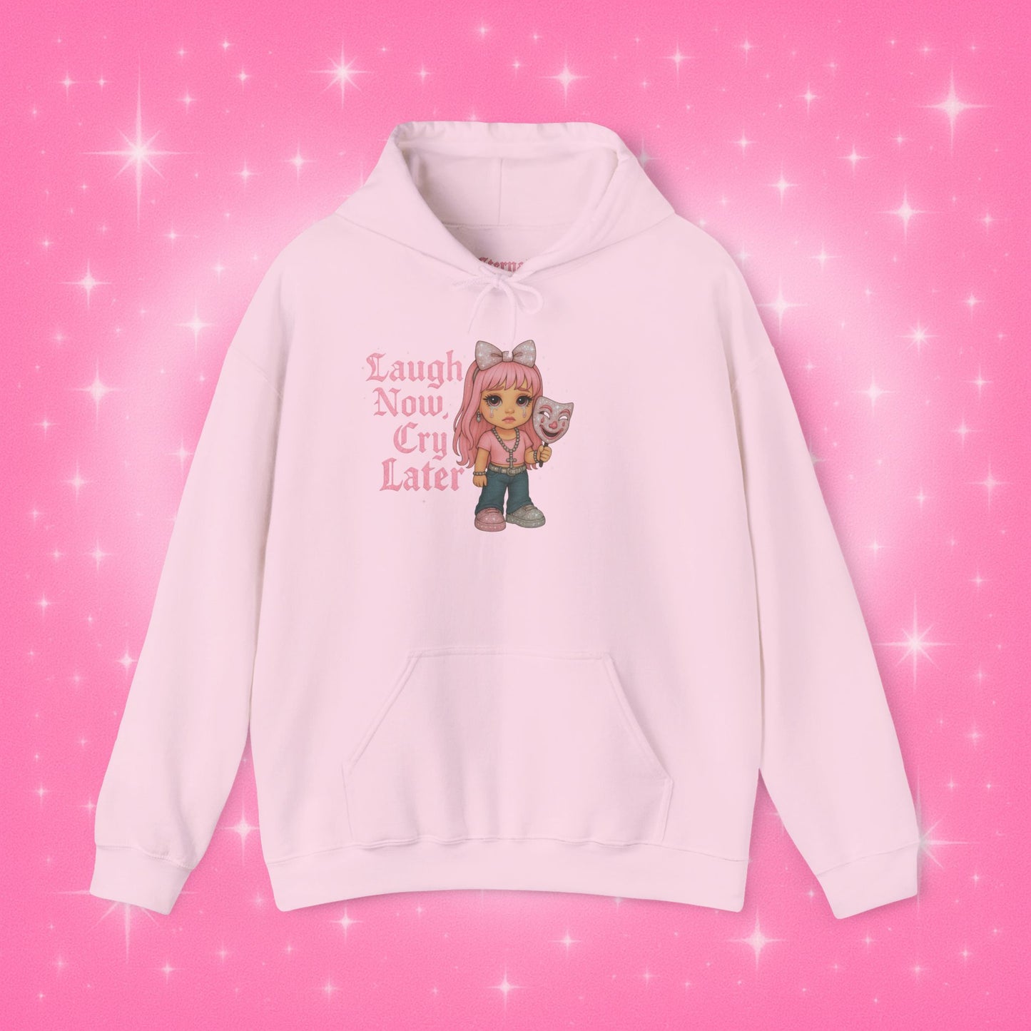 Laugh Now Cry Later Doll Hoodie