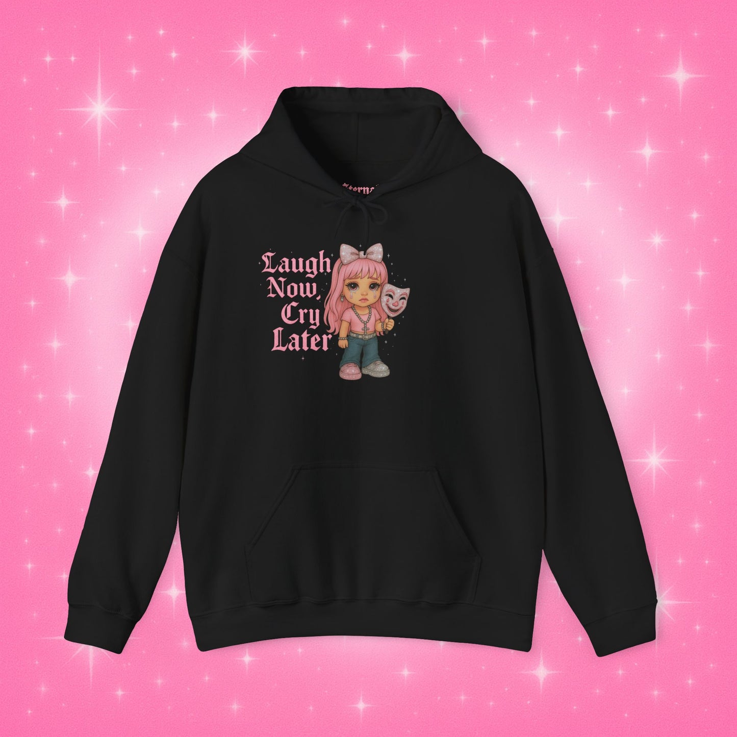 Laugh Now Cry Later Doll Hoodie
