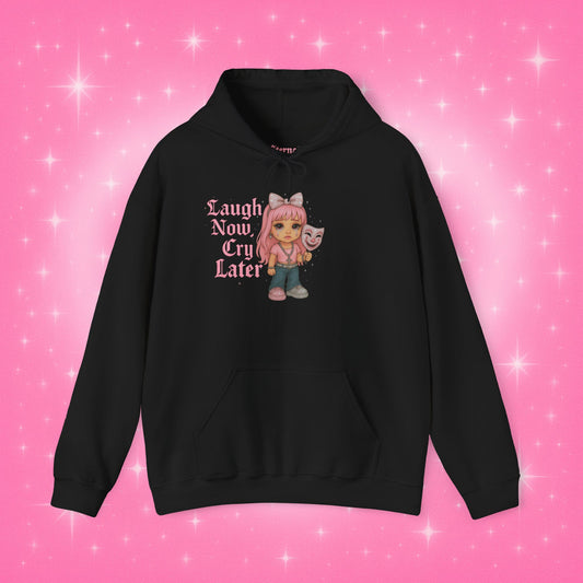 Laugh Now Cry Later Doll Hoodie
