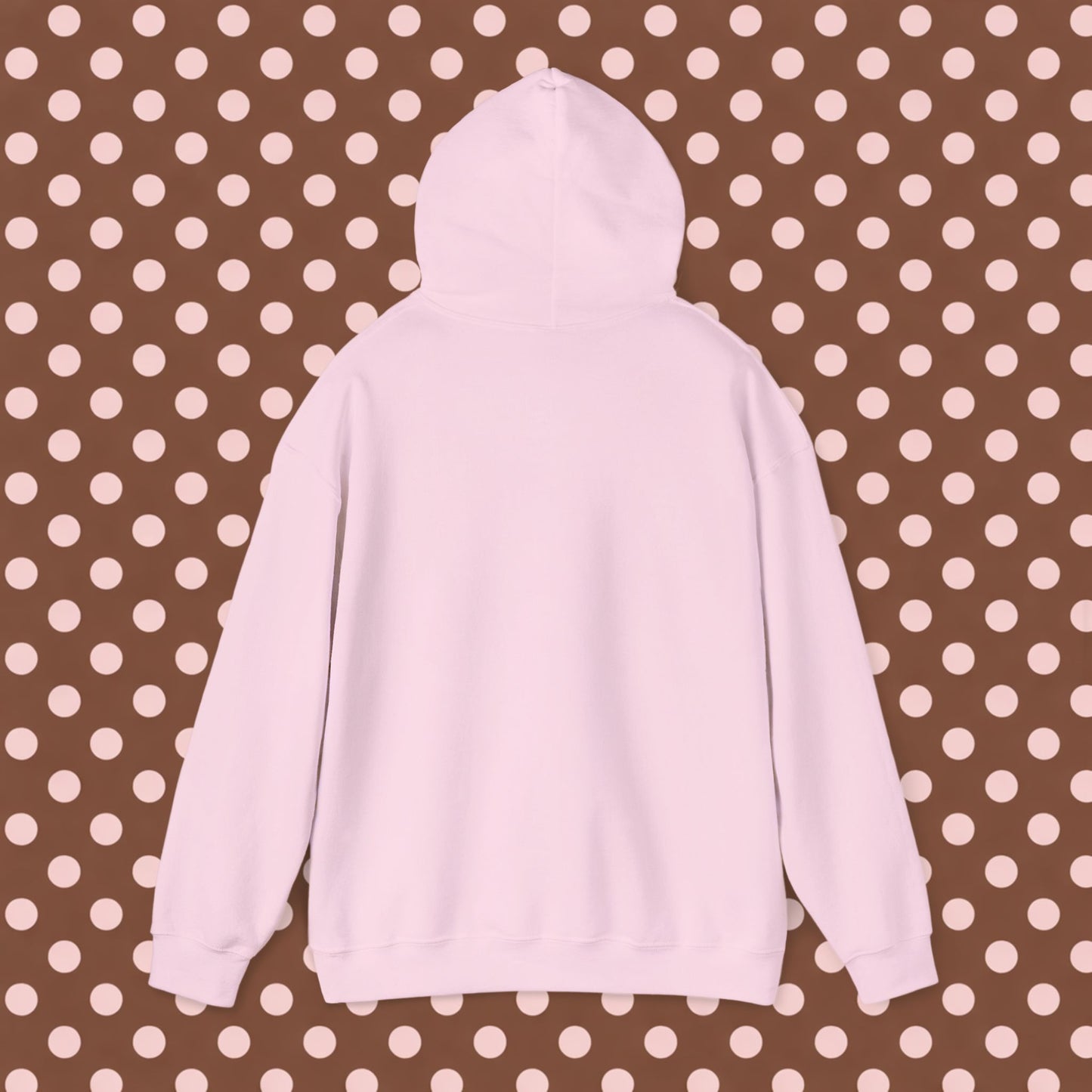 Chocolate & Cream Polka Dot Psalm 46:5 Essential Hoodie – Neapolitan Café