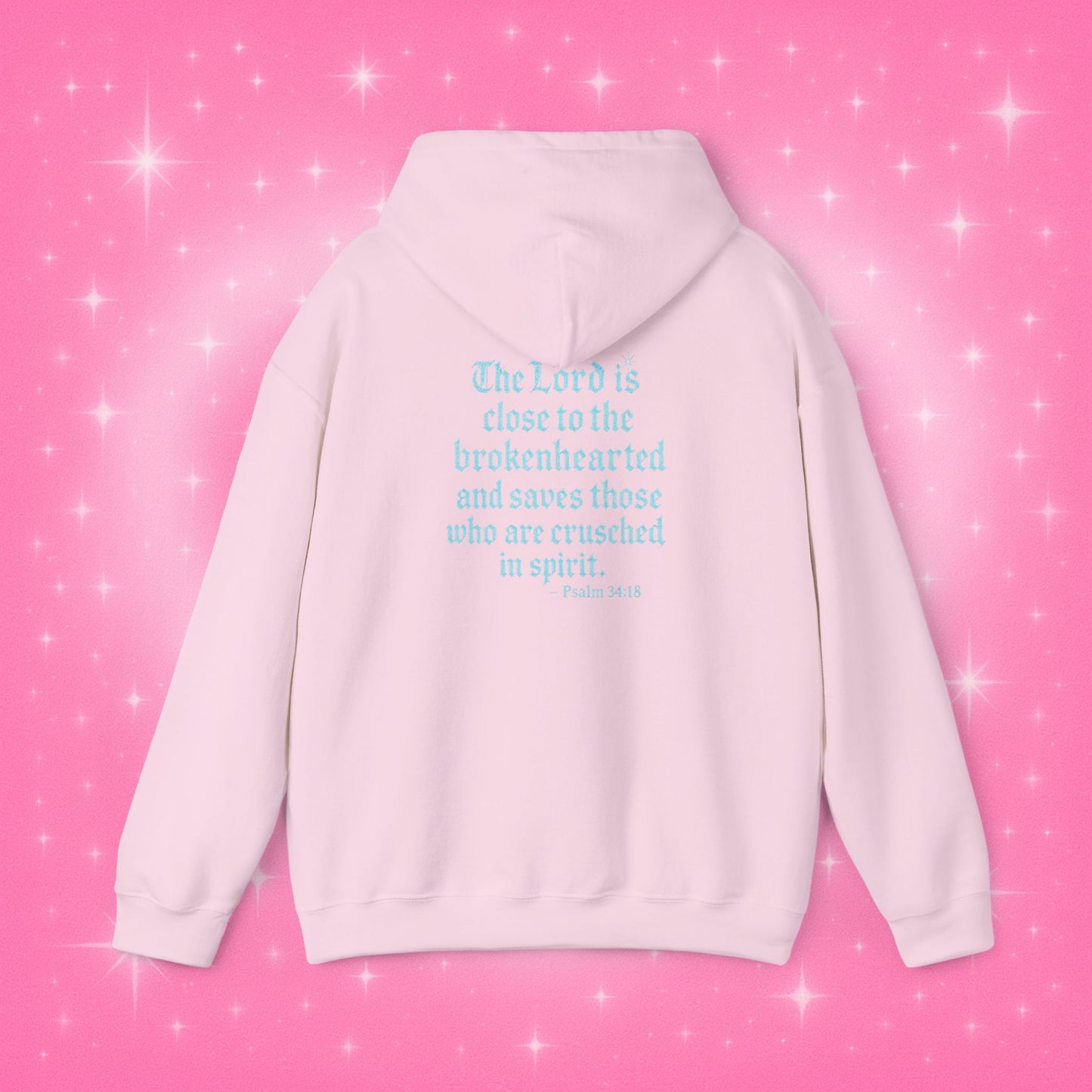 Princesa de Cristal Hoodie – Psalm 34:18