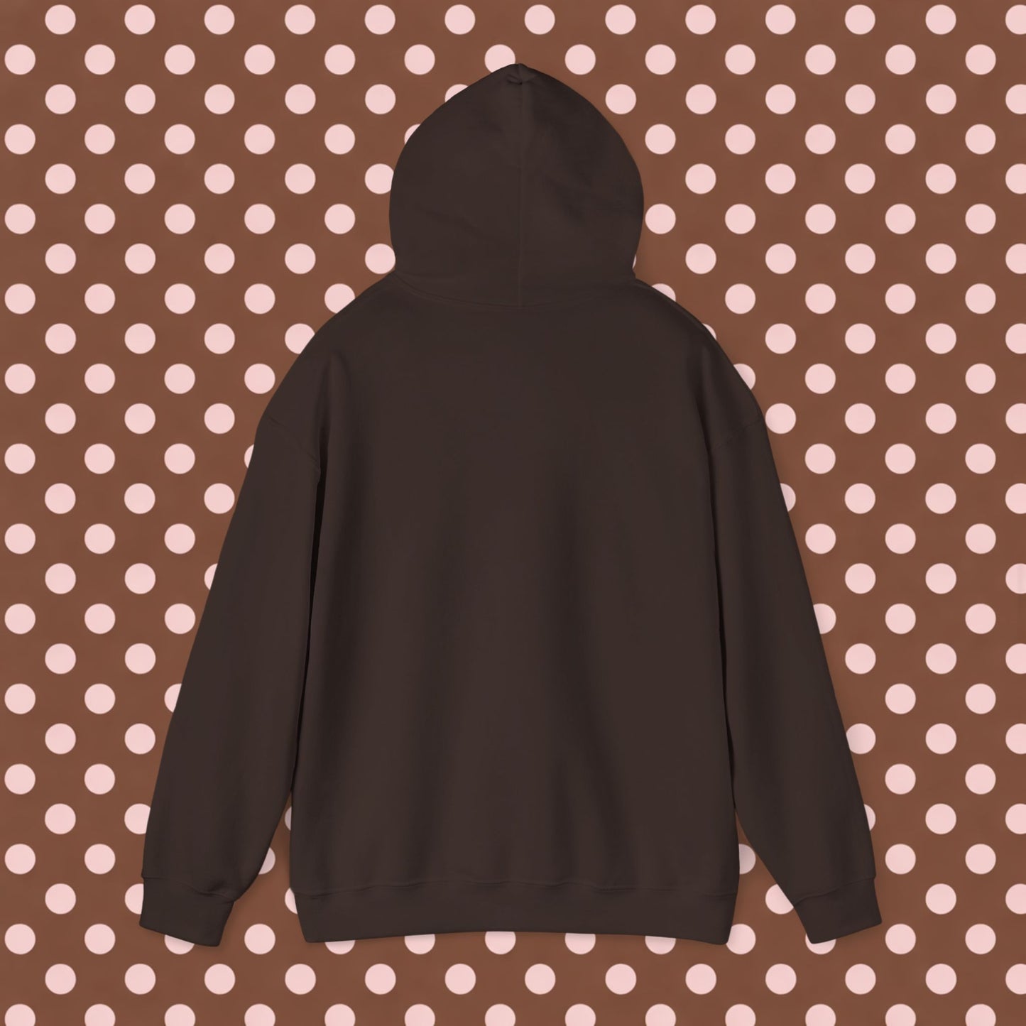 Chocolate & Cream Polka Dot Psalm 46:5 Essential Hoodie – Neapolitan Café