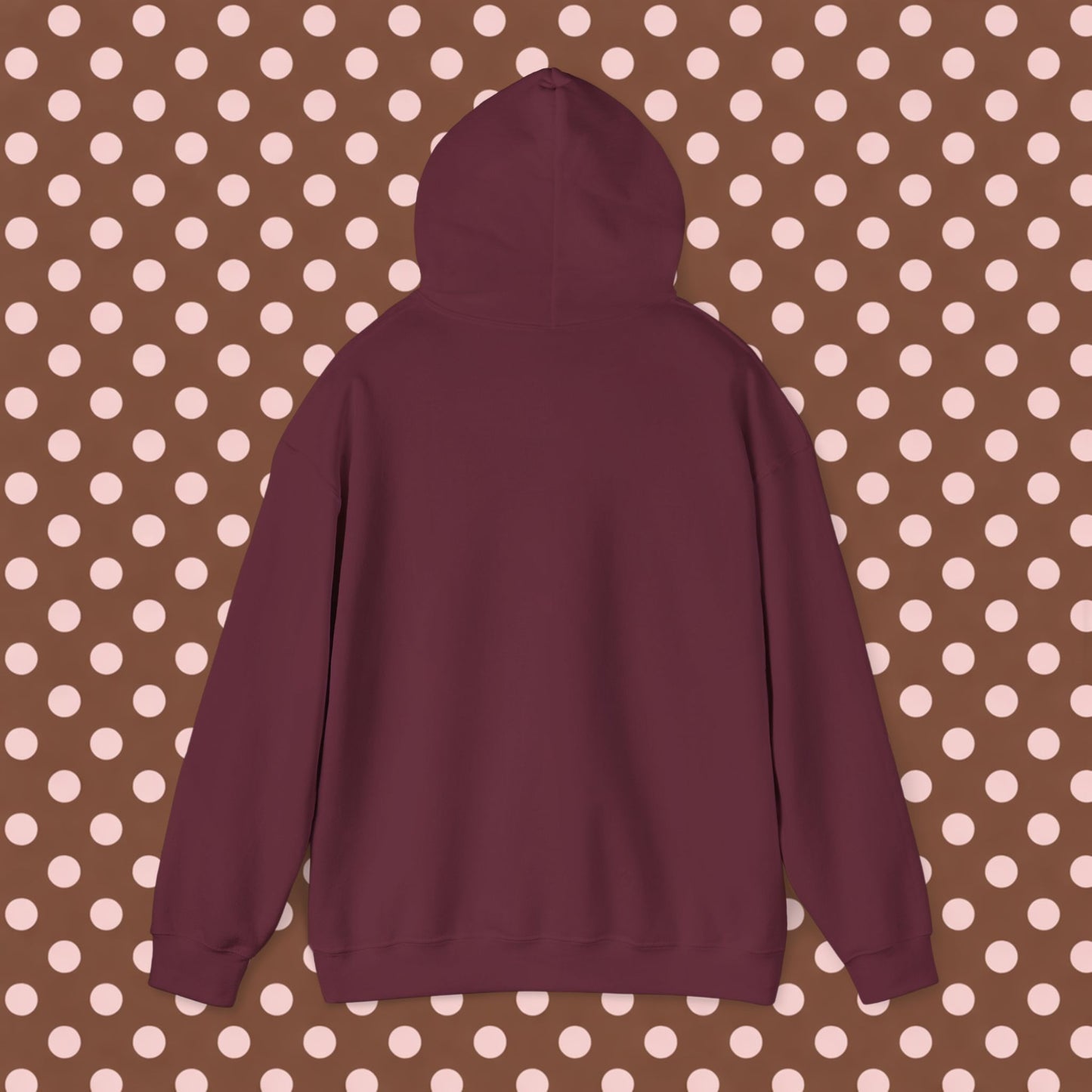 Chocolate & Cream Polka Dot Psalm 46:5 Essential Hoodie – Neapolitan Café