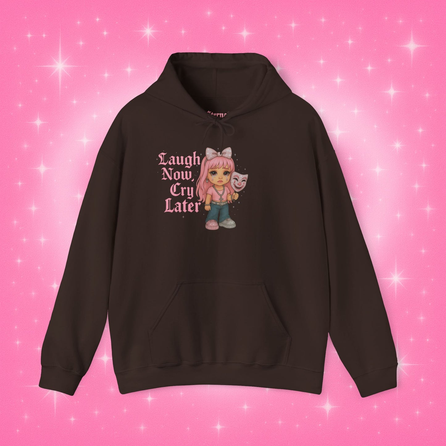 Laugh Now Cry Later Doll Hoodie