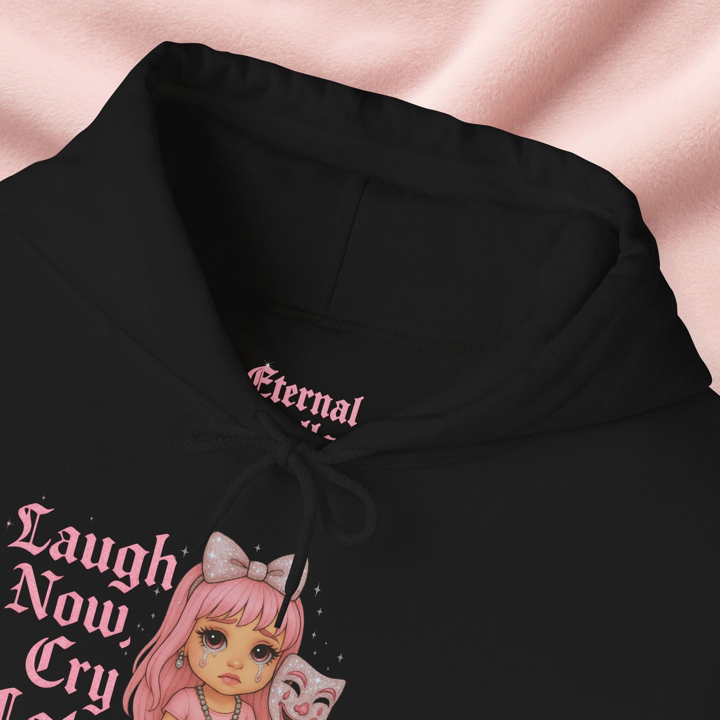 Laugh Now Cry Later Doll Hoodie